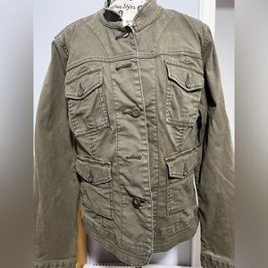 Like New Large Lucky Brand Utility Jacket